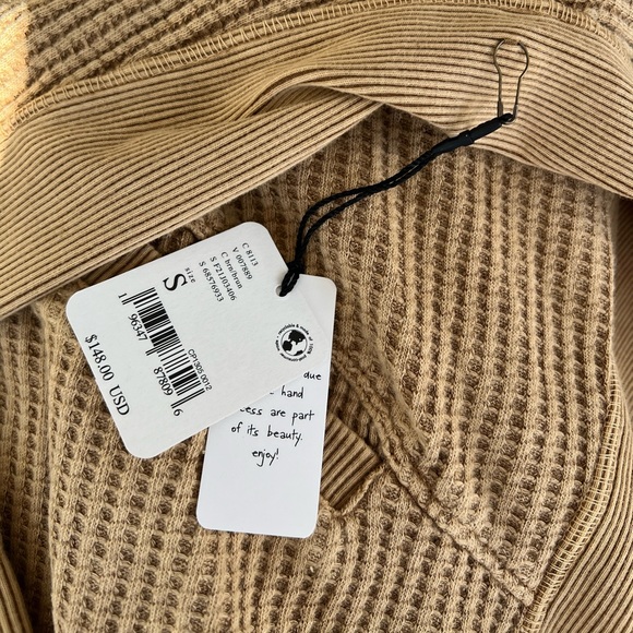 NWT Free People FP One Ash Hoodie Sz Sm - Picture 7 of 9